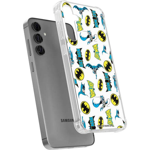 DC Comics Batman Classic Art Print Galaxy S24 Plus Clear Case